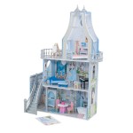 Casuta pentru papusi Castelul Disney Princess Magical Dream Castle Dollhouse Frozen KidKraft cu sunete si lumini